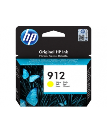 hp inc. Tusz 912 Yellow Ink 3YL79AE