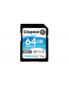 kingston Karta pamięci SD  64GB Canvas Go Plus 170/70MB/s CL10 U3 V30 - nr 46