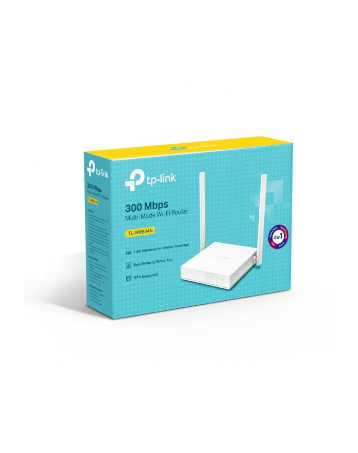 tp-link Router WR844N WiFi N300 1WAN 4xLAN główny