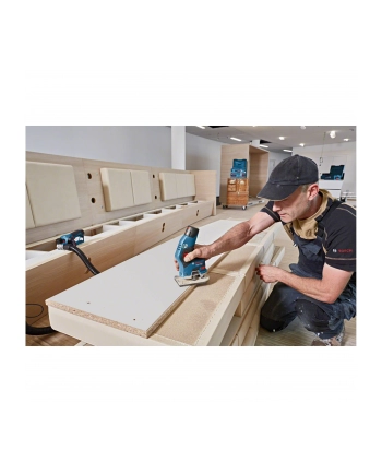bosch powertools Bosch cordless edge router GKF 12V 8 Professional solo, 18 Volt, milling machine (blue / black, L-BOXX, without battery and charger) nr 2