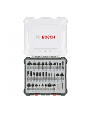 bosch powertools Bosch cutter set 30 pcs Mixed 6mm shank - 2607017474
