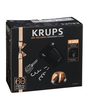 Krups 3 mix 7000 F6085811, hand mixer (black / copper, 60 years Jubiläumsedition)