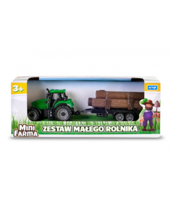 artyk Traktor z przyczepą Mini Farma mix p12 143755
