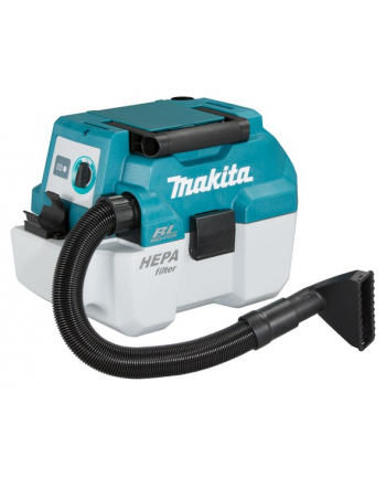 Makita cordless vacuum cleaner DVC750LZX1, handheld vacuum cleaner (blue, without battery and charger)