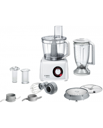 Bosch Compact food processor rounder 8 MC812W501 (White)