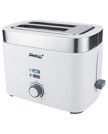 Steba TO 10 Bianco, toaster (white / stainless steel)