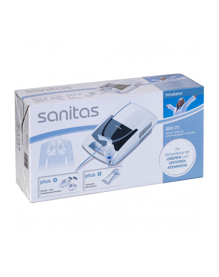 Sanitas inhaler SIH 21 inhaler (white / gray) główny