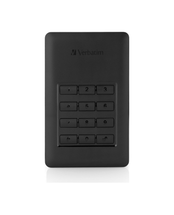 verbatim Dysk zewnętrzny Secure 2TB 2.5'' USB 3.1 szyfrowany czarny