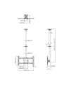 HAGOR M Ceilingmount Large Single, Ceiling Mount (Black) - nr 9