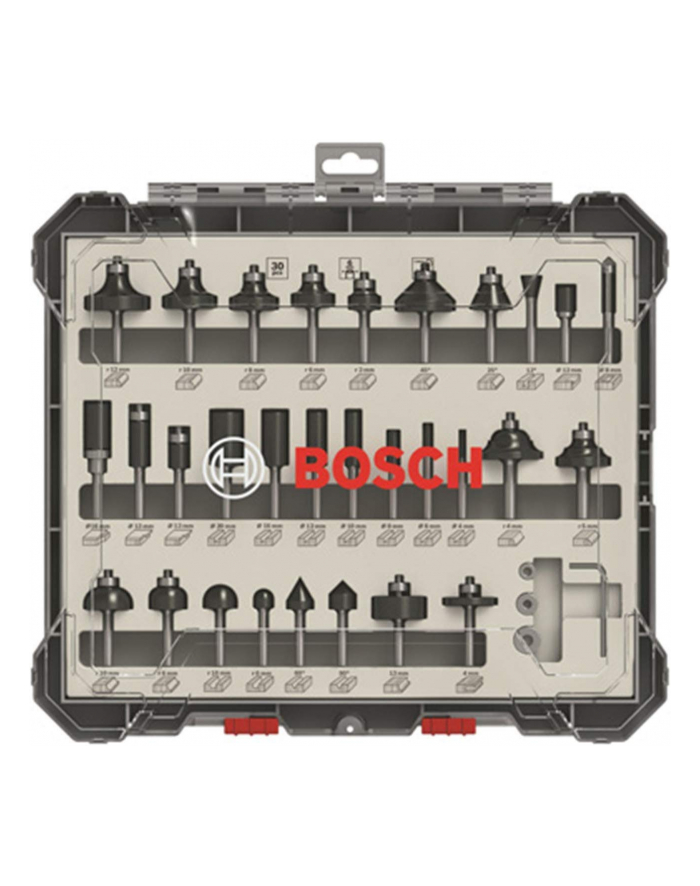 bosch powertools Bosch cutter set 30 pcs Mixed 6mm shank - 2607017474 główny