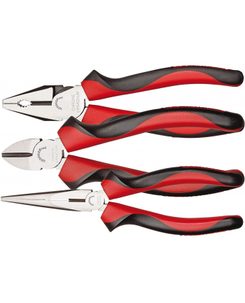 gedore Gedora Rd pliers set, 2-component handle, 3 pieces - 3301155