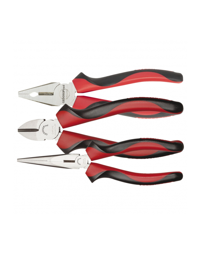 gedore Gedora Rd pliers set, 2-component handle, 3 pieces - 3301155 główny