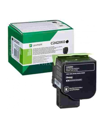 lexmark Toner czarny 6000 C242XK0 nr 1
