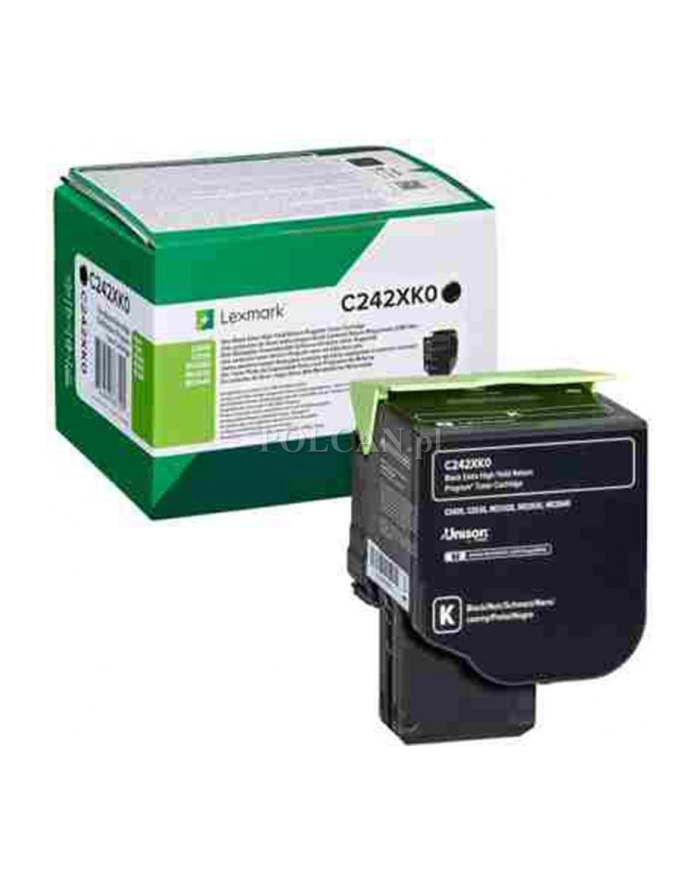 lexmark Toner czarny 6000 C242XK0 główny