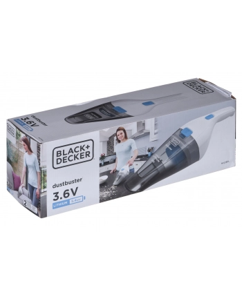 black+decker Rowenta NVC115JL, Handheld Vacuum Cleaner (White) nr 1
