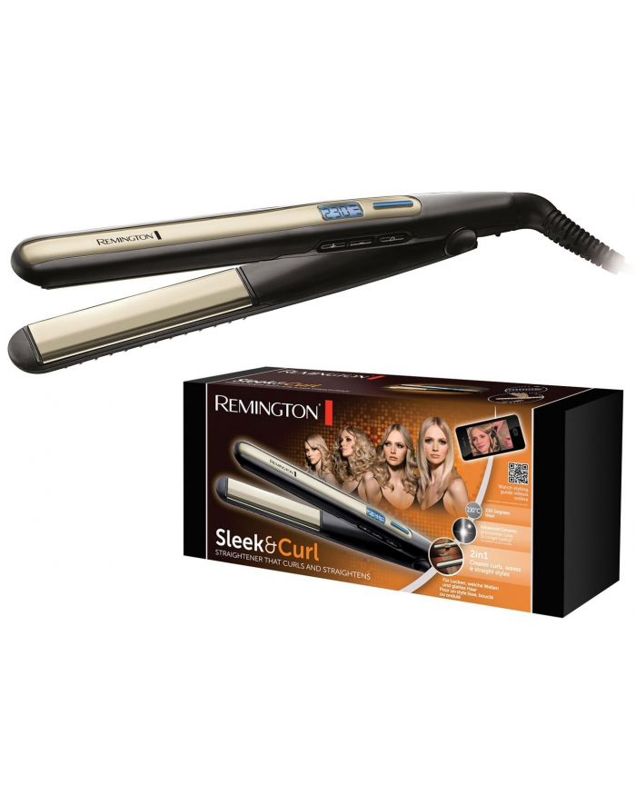 Prostownica do włosów REMINGTON Sleek&curl  S6500 główny