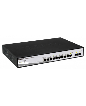 Switch D-Link 10-port 10/100/1000 Gigabit PoE Smart Switch including 2 Combo 1000BaseT