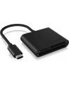 icy box ICYBOX USB 3.0 Card Reader External USB 3.0 Type-C host connection SD 3.0 UHS-I Black - nr 13