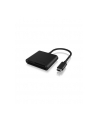 icy box ICYBOX USB 3.0 Card Reader External USB 3.0 Type-C host connection SD 3.0 UHS-I Black - nr 21