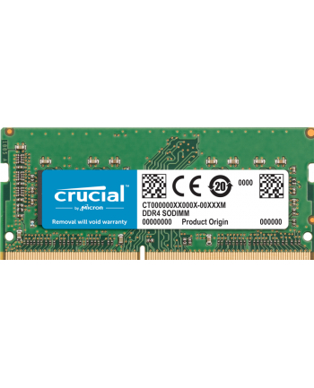 CRUCIAL Memory for Mac 16GB DDR4 2666MT/s PC4-21300 CL19 DR x8 Unbuffered SODIMM 260pin for Mac