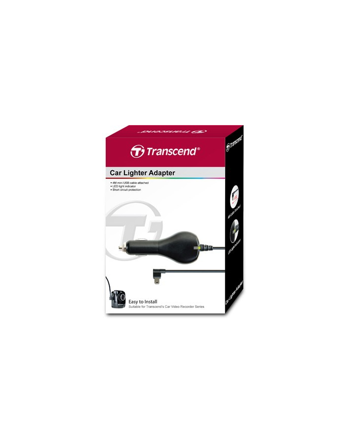TRANSCEND Car lighter adapter micro USB 4 meter główny