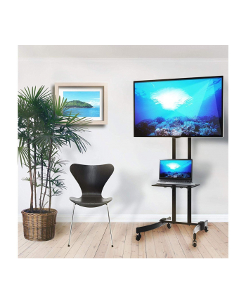 TECHLY Stojak mobilny TV LED/LCD/PDP 32-70inch 40kg z półką