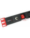 techly pro TECHLYPRO Rack 19inch Power Strip 1U 8 Outlets C13 - nr 6
