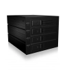 icy box ICYBOX Backplane 4x SAS/SATA 3.5 HDD for 3x5.25 bay Hot Swap Trayless MiniSAS connector Black - nr 14