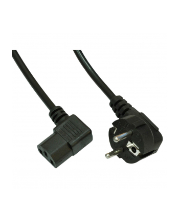 AKYGA Power cable AK-PC-12A angle CCA IEC C13 CEE 7/7 250V/50Hz 3m