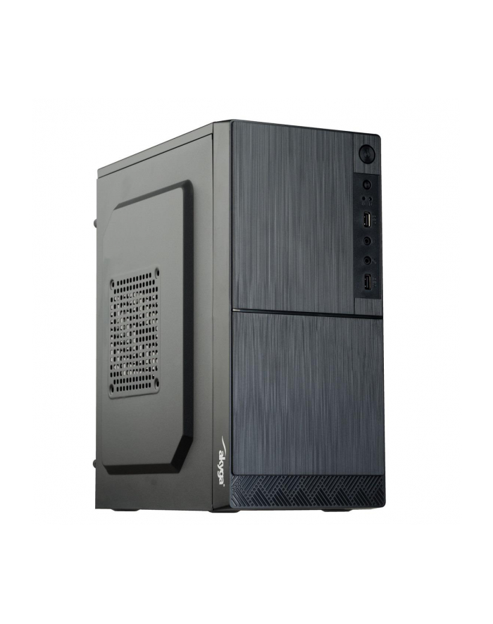 AKYGA Micro ATX Case AK35BK 2x USB 2.0 black w/o PSU główny