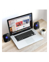 GREENBLUE AC835 Audiocore Computer speakers 6W USB minijack Black LED - nr 13