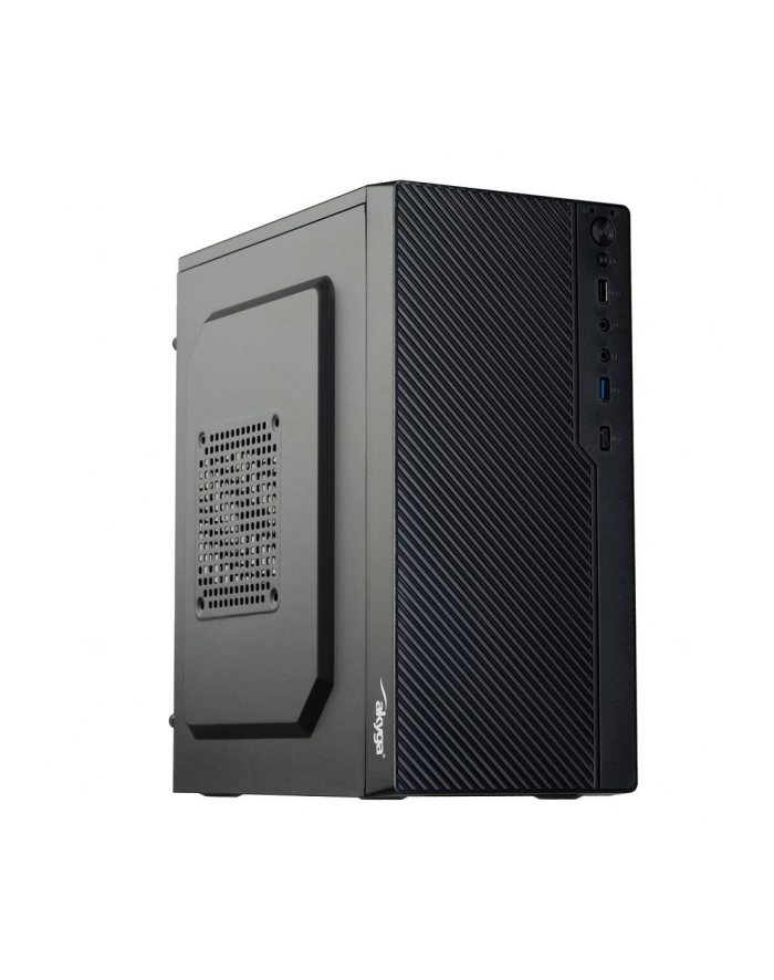 AKYGA Micro ATX Case AK36BK 1x USB 3.0 black w/o PSU główny
