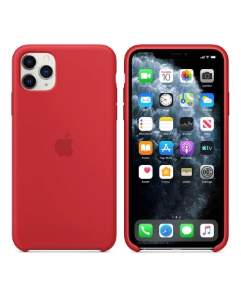 APPLE iPhone 11 Pro Max Silic.Case Red (P)