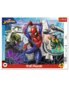 Puzzle 25el ramkowe Odważny Spiderman 31347 Trefl - nr 1