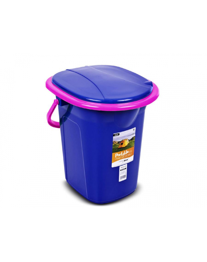 GREENBLUE GB320BR Tourist Toilet Navy Blue-Pink główny
