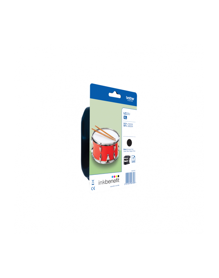 BROTHER Black Ink Cartridge High Capacity Black (2400 pages) for DCP-J785DW and MFC-J985DW główny