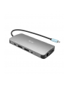 I-TEC USB-C Metal Nano Dock 2x DP 1x HDMI 1x GLAN 1x Audio/Mic 2 xUSB 3.1 2x USB 2.0 1x USB-C Data 1x USB-C 100W PD - nr 43