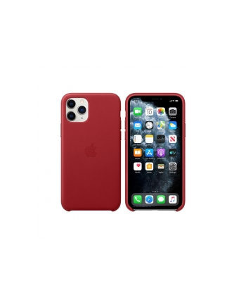 APPLE iPhone 11 Pro Leather Case Red (P)
