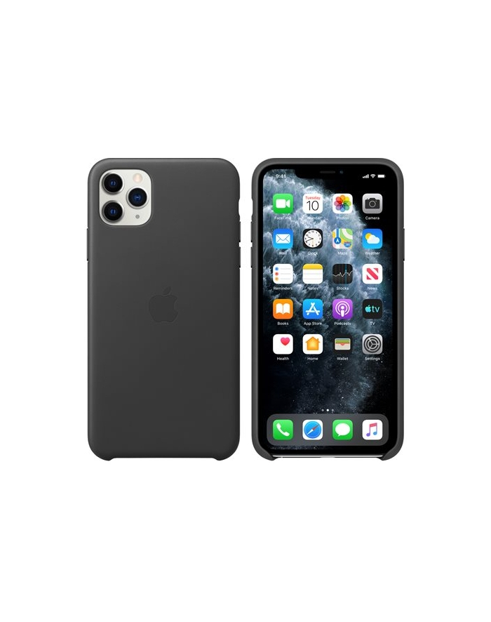 APPLE iPhone 11 Pro Max Leath.Case Black (P) główny
