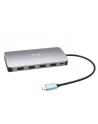 I-TEC USB-C Metal Nano Dock 2x DP 1x HDMI 1x GLAN 1x Audio/Mic 2 xUSB 3.1 2x USB 2.0 1x USB-C Data 1x USB-C 100W PD - nr 29