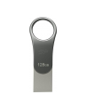 Pendrive Silicon Power Mobile SP128GBUC3C80V1S (128GB; USB 3.1  USB typ A  USB-C; kolor srebrny) - nr 7