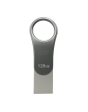 Pendrive Silicon Power Mobile SP128GBUC3C80V1S (128GB; USB 3.1  USB typ A  USB-C; kolor srebrny) - nr 9