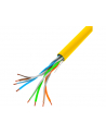 Kabel sieciowy Lanberg LCU5-12CU-0305-Y (UTP; 305m; kat 5e; kolor żółty) - nr 6