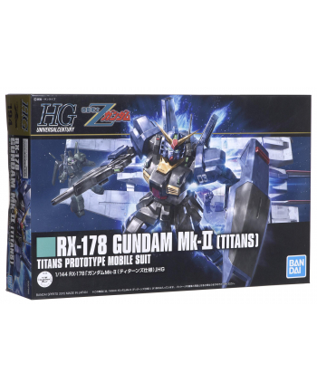 Figurka kolekcjonerska BANDAI HG 1/144 RX-178 GUNDAM MK-II (TITANS)