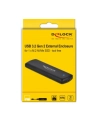 DELOCK OBUDOWA SSD ZEWNĘTRZNA M2 NVME PCIE USB TYPE-C 32 GEN2 BEZNARZĘDZIOWA - nr 7