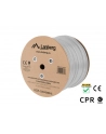 LANBERG KABEL SFTP KAT 7 305M DRUT CU LSZH SZARY CPR+FLUKE PASSED - nr 12