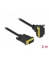 DELOCK KABEL DVI-D (M)(24+1) -> DVI-D (M)(24+1) 3M KĄTOWY DÓŁ 85895 - nr 1