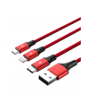 UNITEK PRZEWÓD USB 3IN1CHARGING (C LIGHTNING MUSB) - nr 1