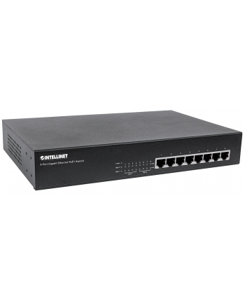 INTELLINET GIGABIT SWITCH 8X 10/100/1000 RJ45 POE+ 140W 19 RACK 560641