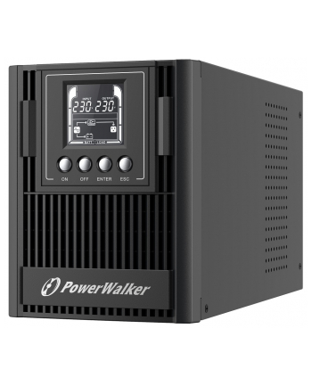 POWER WALKER UPS ON-LINE VFI 1000 AT FR 3X FR OUT  USB/RS-232  LCD  EPO